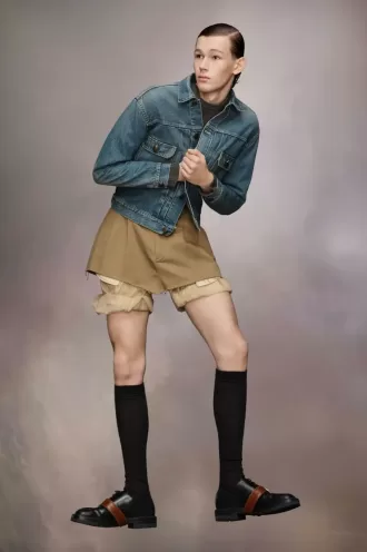 Giacca in denim Maison Margiela