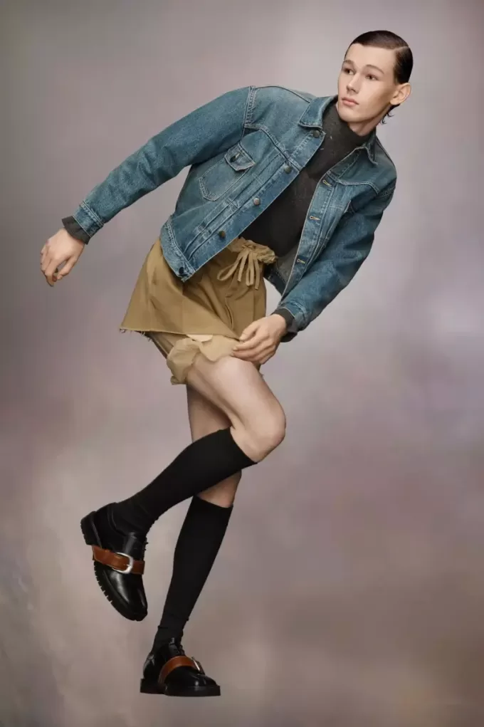 Giacca in denim Maison Margiela Giacca in denim Maison Margiela