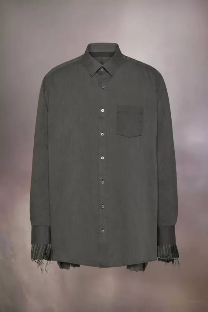 Giacca patchwork rovesciata