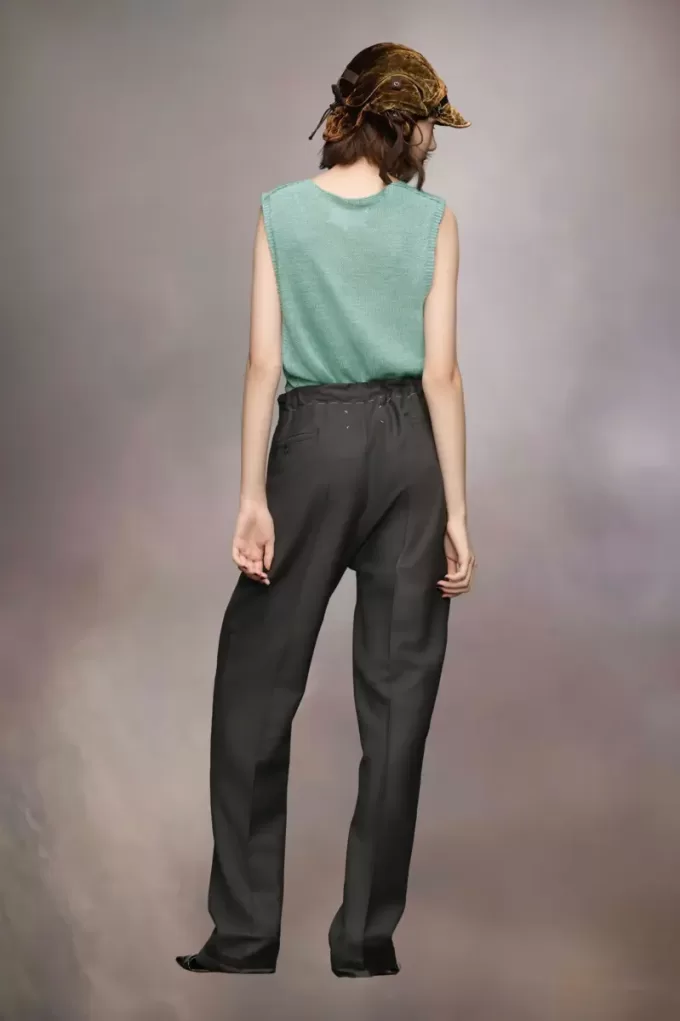 Gilet in maglia di canapa da giardinaggio