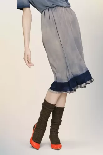 Gonna midi sbiadita dal sole