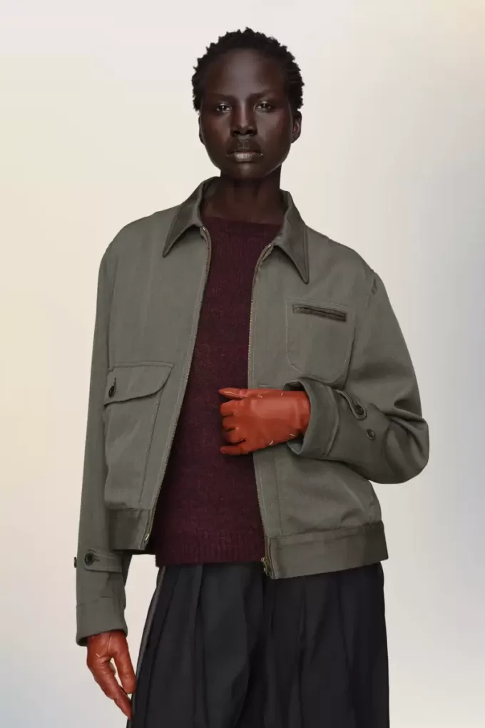 Guanti in pelle Maison Margiela