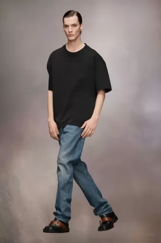 Jeans con risvolto Maison Margiela