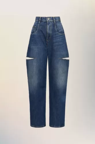 Jeans con tagli Maison Margiela