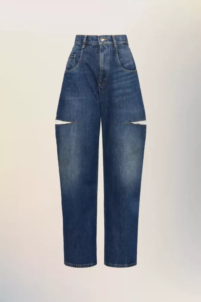 Jeans con tagli Maison Margiela