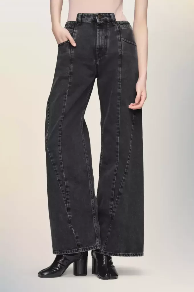 Jeans con tagli Maison Margiela
