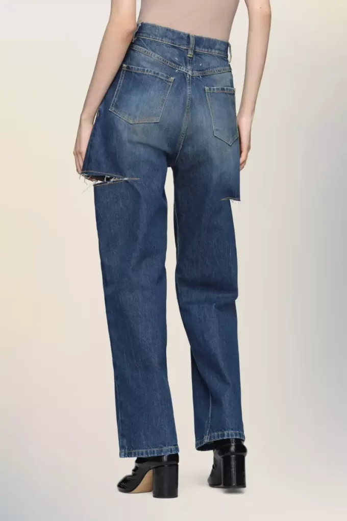 Jeans con tagli Maison Margiela