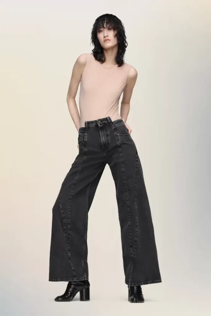 Jeans con tagli Maison Margiela