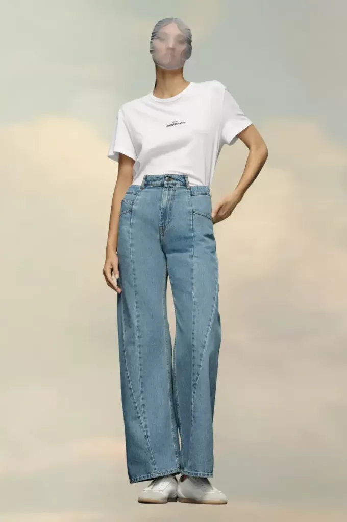 Jeans in denim Maison Margiela