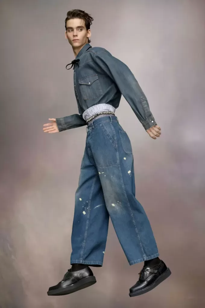 Jeans strappati Maison Margiela