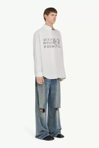 Maglia asimmetrica numerica