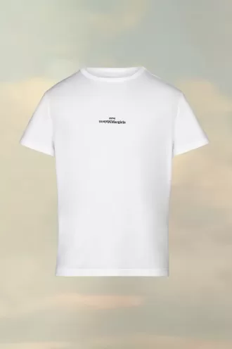 Maglietta con logo distorto