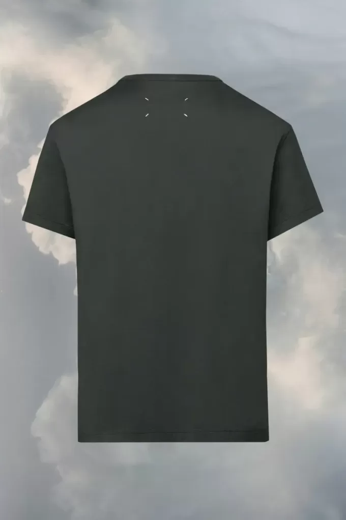 Maglietta con logo distorto