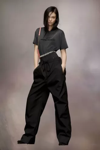 Maglietta con logo invertito