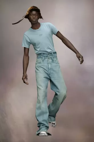 Maglietta con logo Maison Margiela Stamp