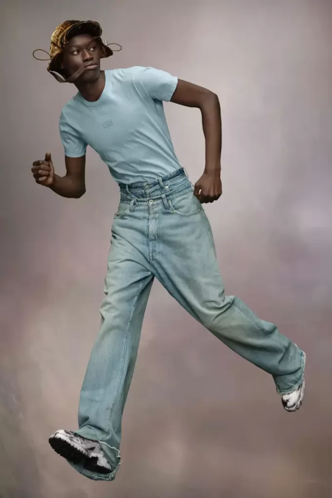 Maglietta con logo Maison Margiela Stamp