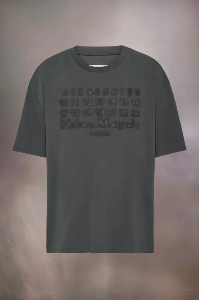 Maglietta con logo ricamato