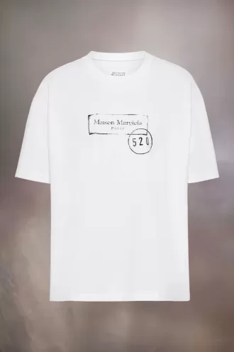 Maglietta con stampa francobollo 520 Maglietta con stampa francobollo 520