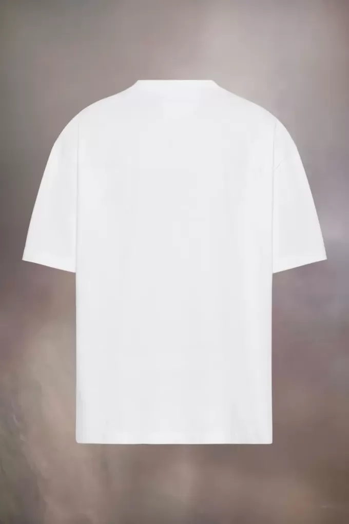 Maglietta con stampa francobollo 520