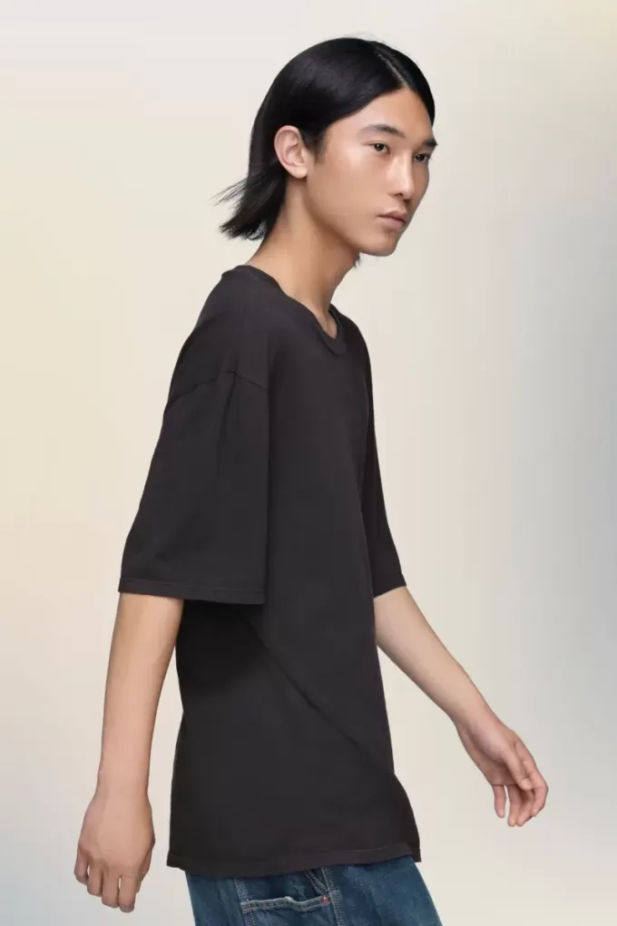 Maglietta in jersey di cotone