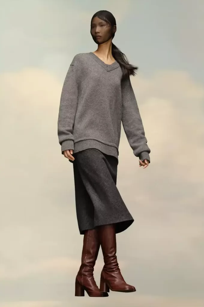 Maglione con toppe sui gomiti Maison Margiela