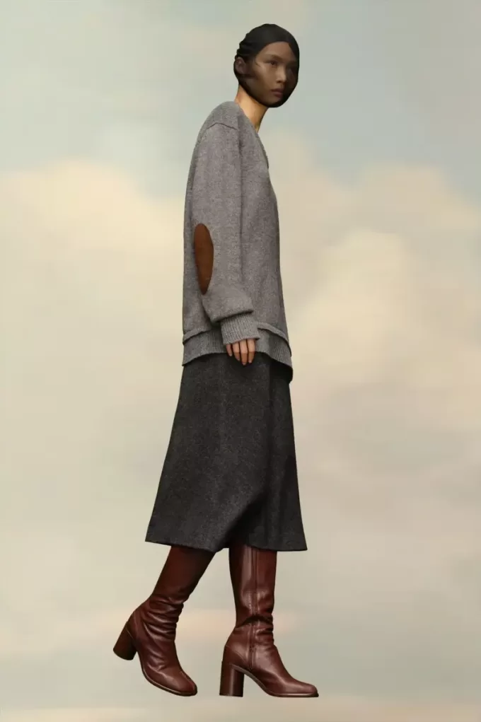 Maglione con toppe sui gomiti Maison Margiela