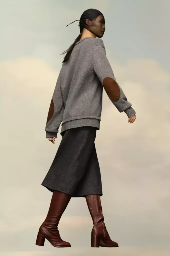 Maglione con toppe sui gomiti Maison Margiela