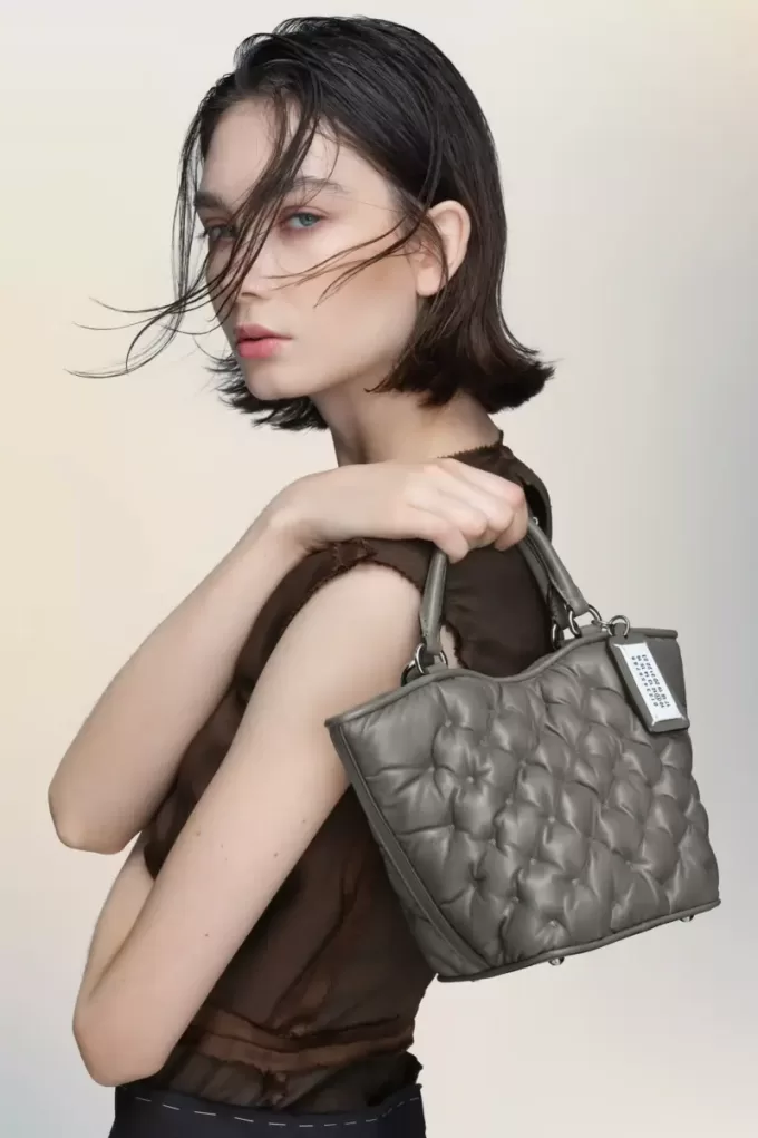 Mini borsa tote con ricamo Glam Slam