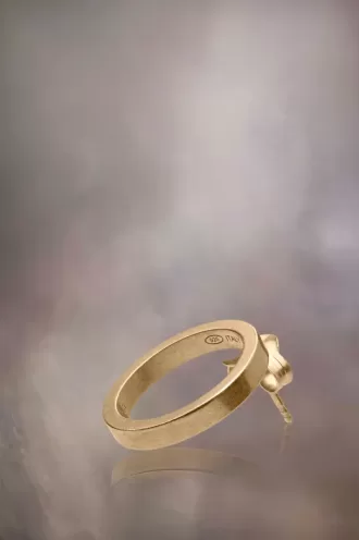 Orecchino con logo Maison Margiela