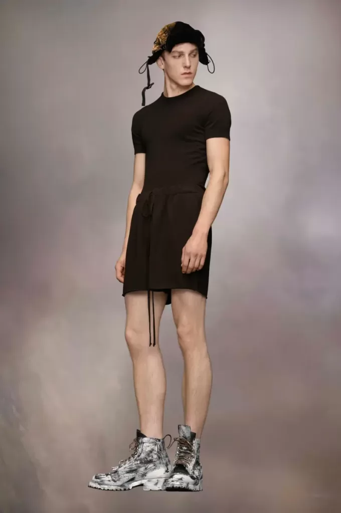 Pantaloncini in maglia di cashmere Pantaloncini in maglia di cashmere