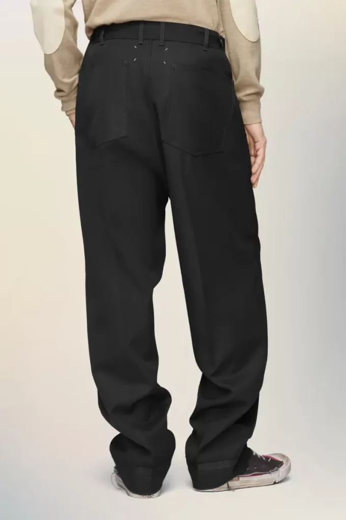 Pantaloni a gamba larga Maison Margiela Pantaloni a gamba larga Maison Margiela