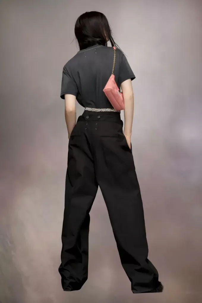 Pantaloni con cintura Maison Margiela Pantaloni con cintura Maison Margiela