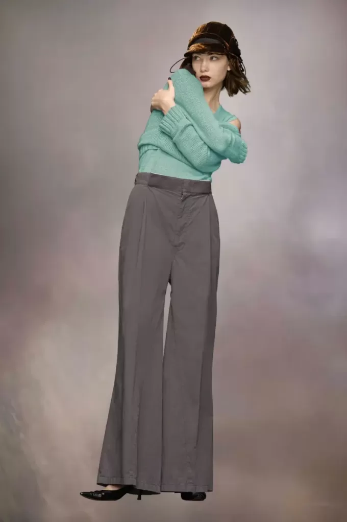 Pantaloni con pieghe Maison Margiela