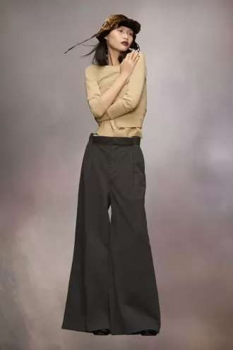 Pantaloni con pieghe Maison Margiela