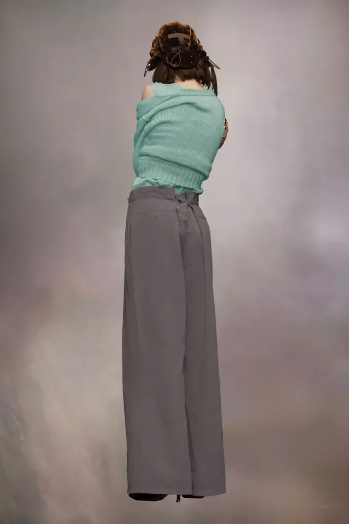 Pantaloni con pieghe Maison Margiela