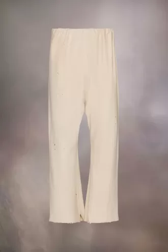 Pantaloni della tuta con orlo tagliato