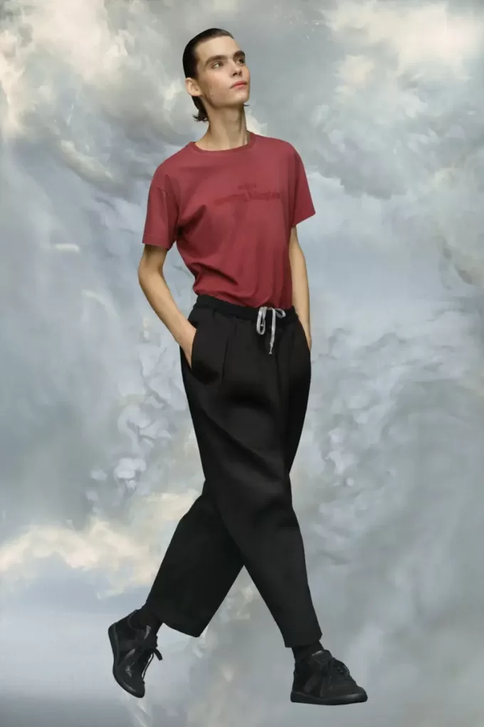 Pantaloni in cotone Maison Margiela