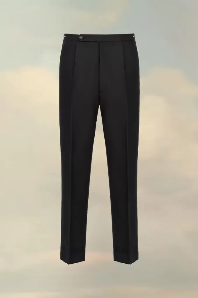 Pantaloni in mohair britannico Pantaloni in mohair britannico