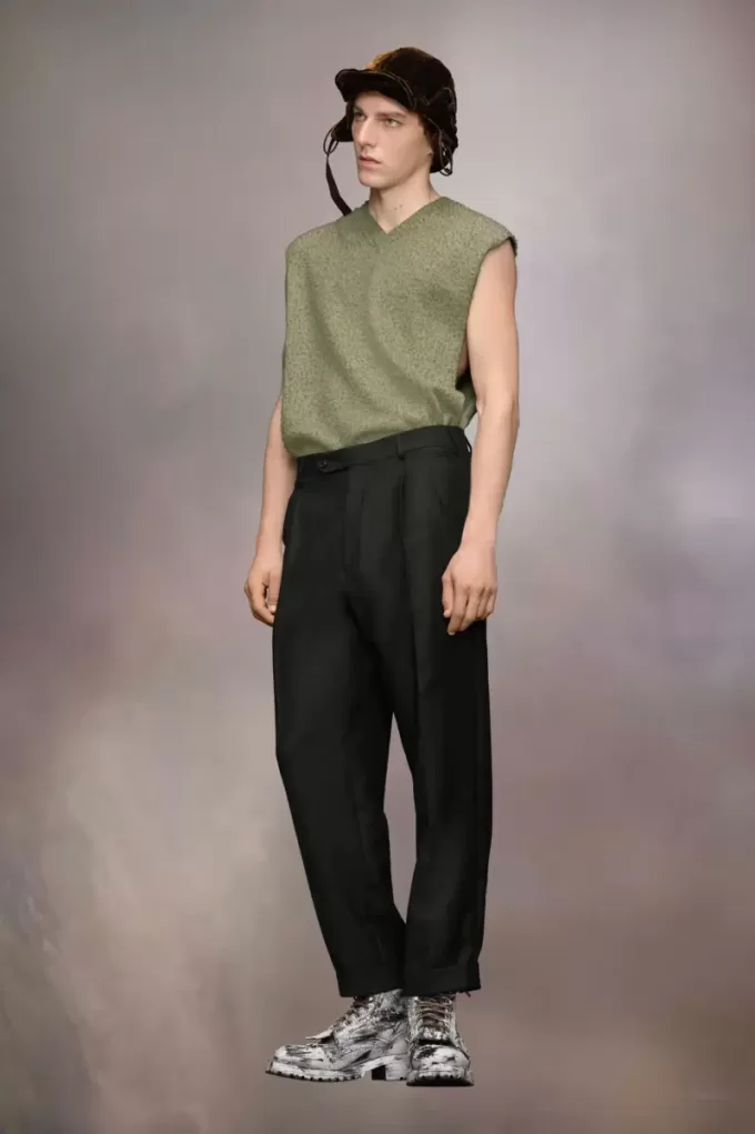 Pantaloni in mohair Maison Margiela Pantaloni in mohair Maison Margiela