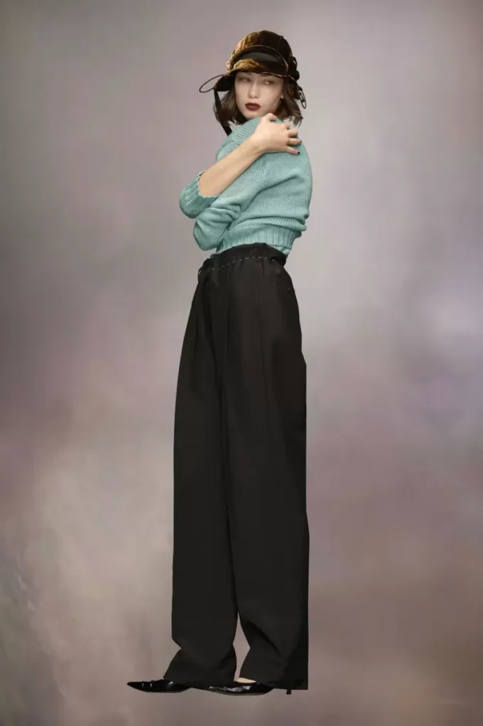 Pantaloni in mohair Maison Margiela Pantaloni in mohair Maison Margiela