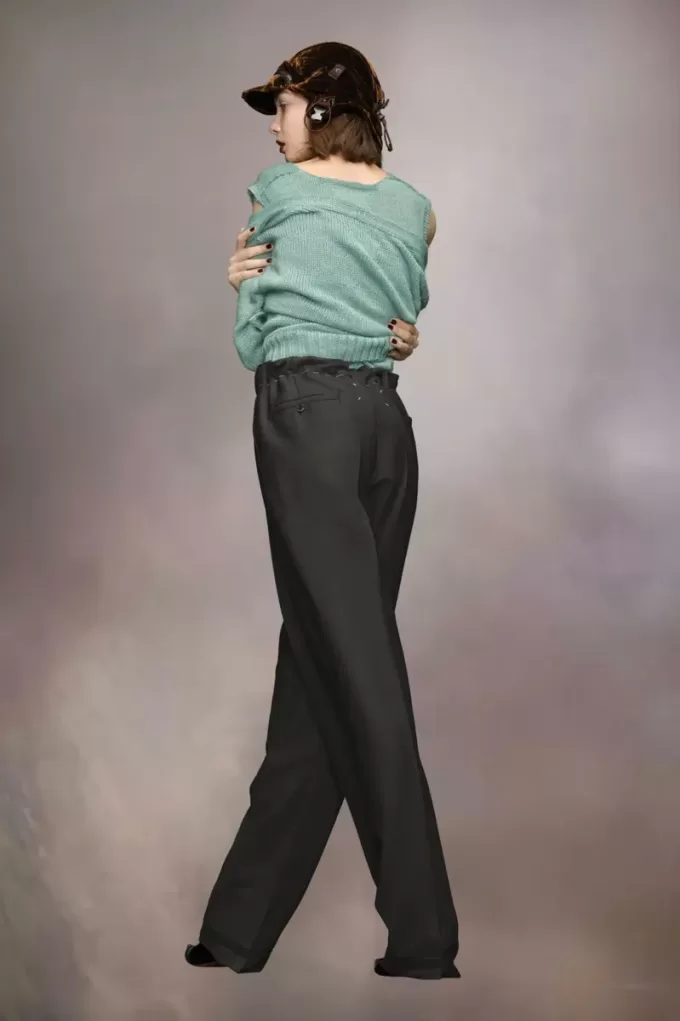 Pantaloni in mohair Maison Margiela