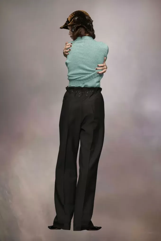 Pantaloni in mohair Maison Margiela Pantaloni in mohair Maison Margiela