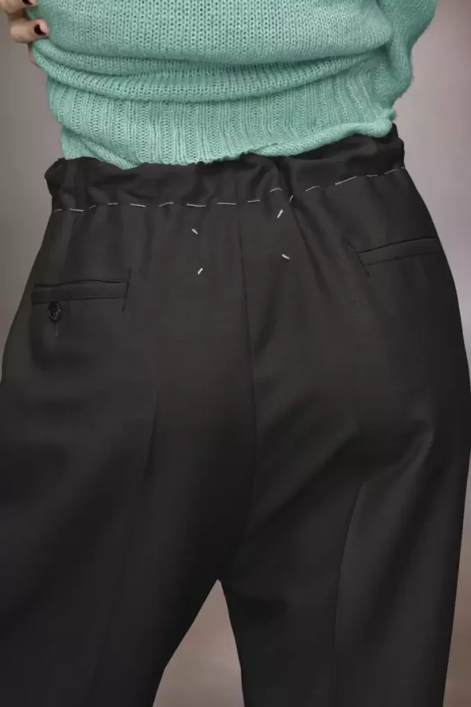 Pantaloni in mohair Maison Margiela