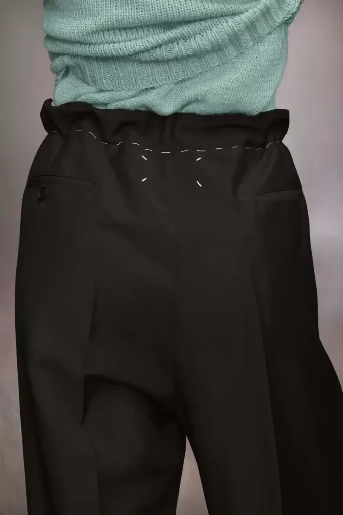 Pantaloni in mohair Maison Margiela Pantaloni in mohair Maison Margiela