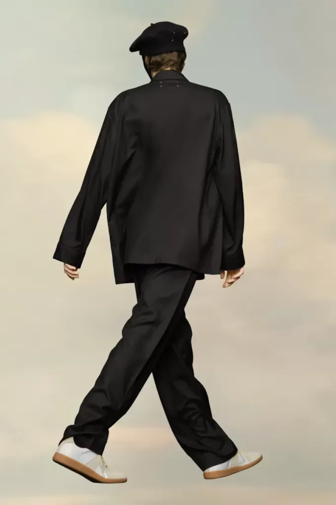 Pantaloni in popeline di seta Pantaloni in popeline di seta