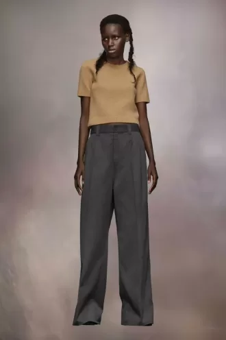 Pantaloni plissettati Maison Margiela