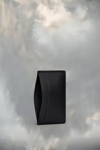 Piccolo portacarte in pelle