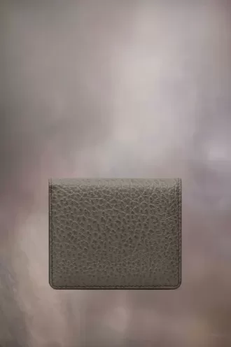 Portacarte con tasca a quattro cuciture