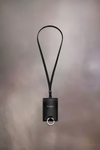 Portacarte in pizzo con logo