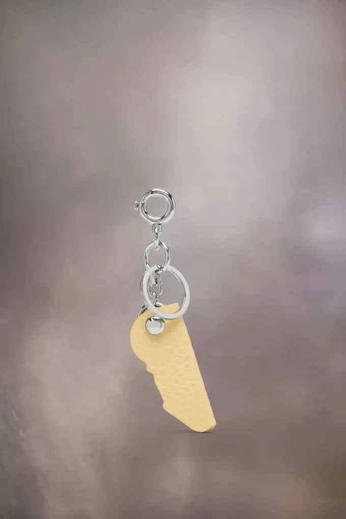 Portachiavi in  pelle con logo